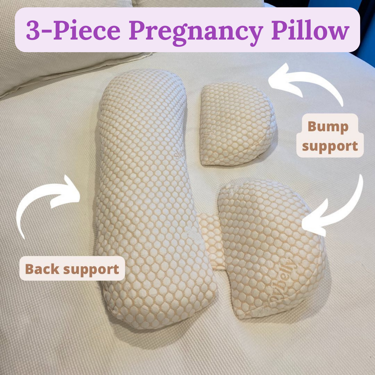 Sleepmamas™️ Pregnancy Pillow